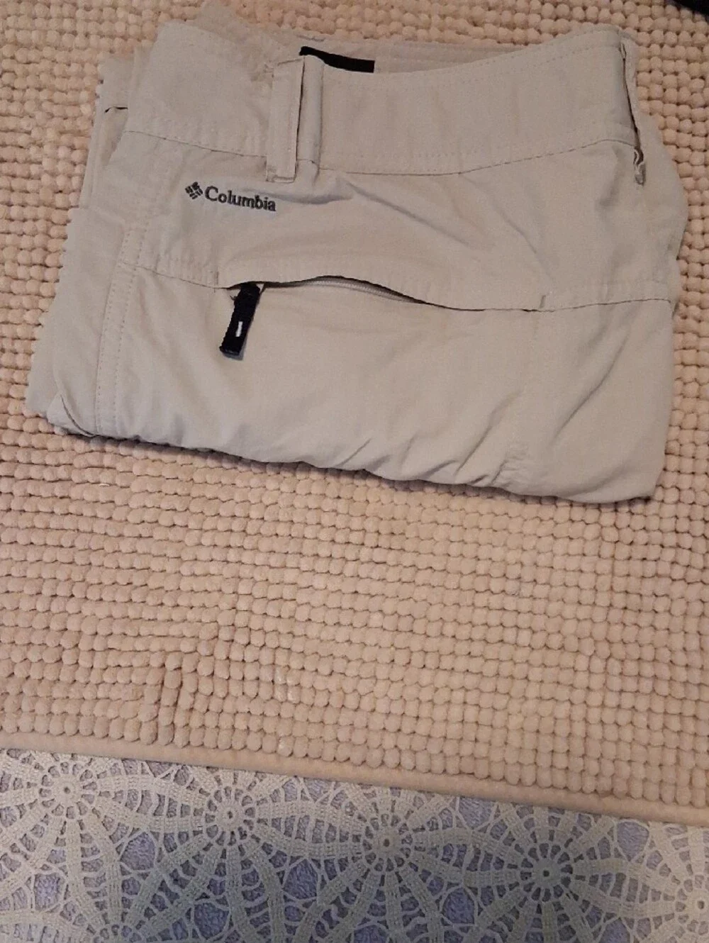 Columbia Men's Tan Cargo Pants with Utility Pockets
